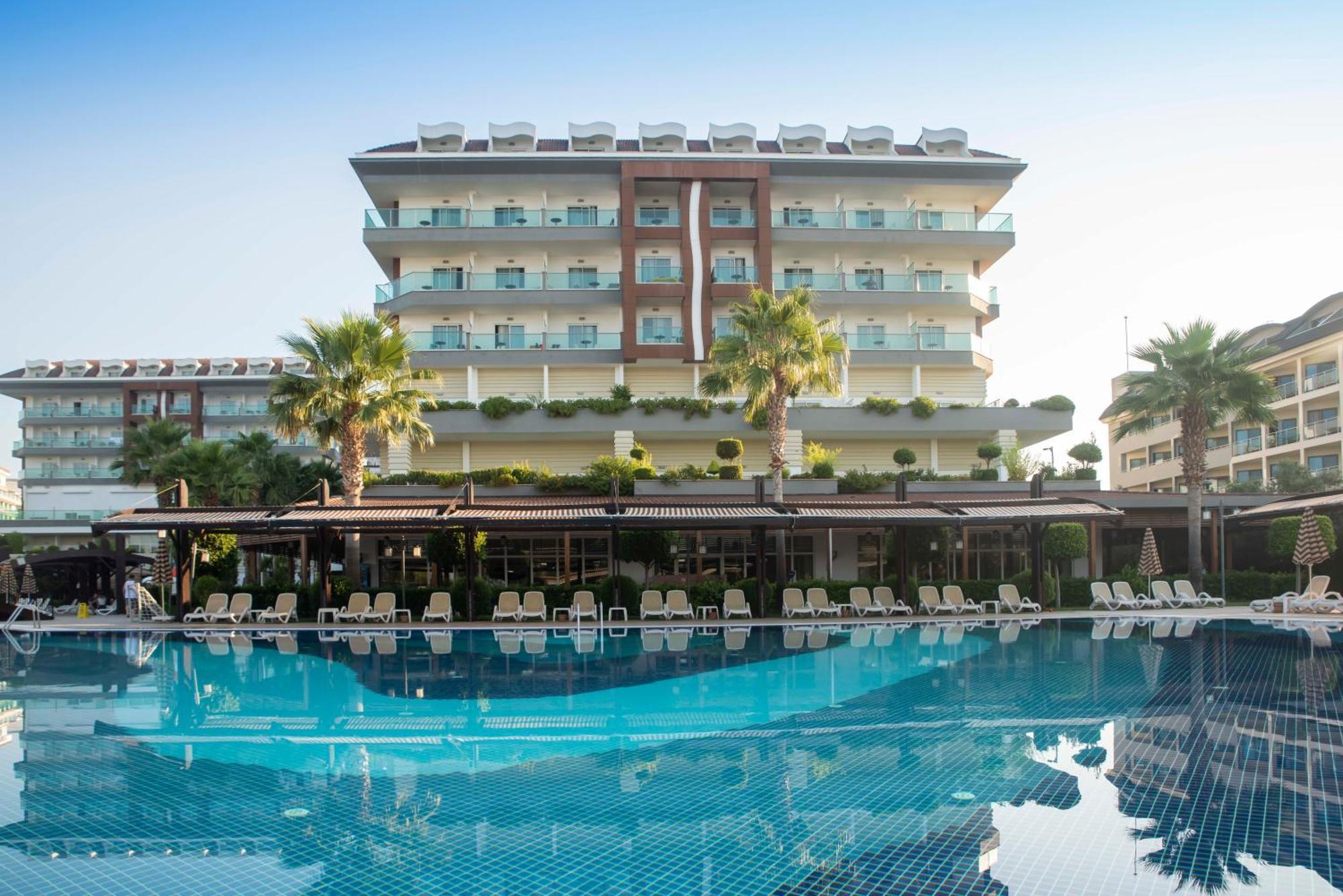 Hotel Adalya Ocean Deluxe Side Exterior foto